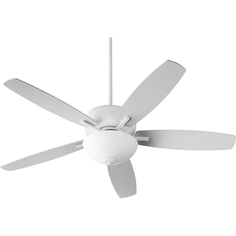 Lancaster 52'' Ceiling Fan with LED Lights, Studio White