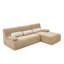 Canapé modulaire moderne de 98 po sans canapé en forme de L Canapé-133232898-133232901