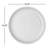 Dark Grey Speckle Coupe Dinner Plates