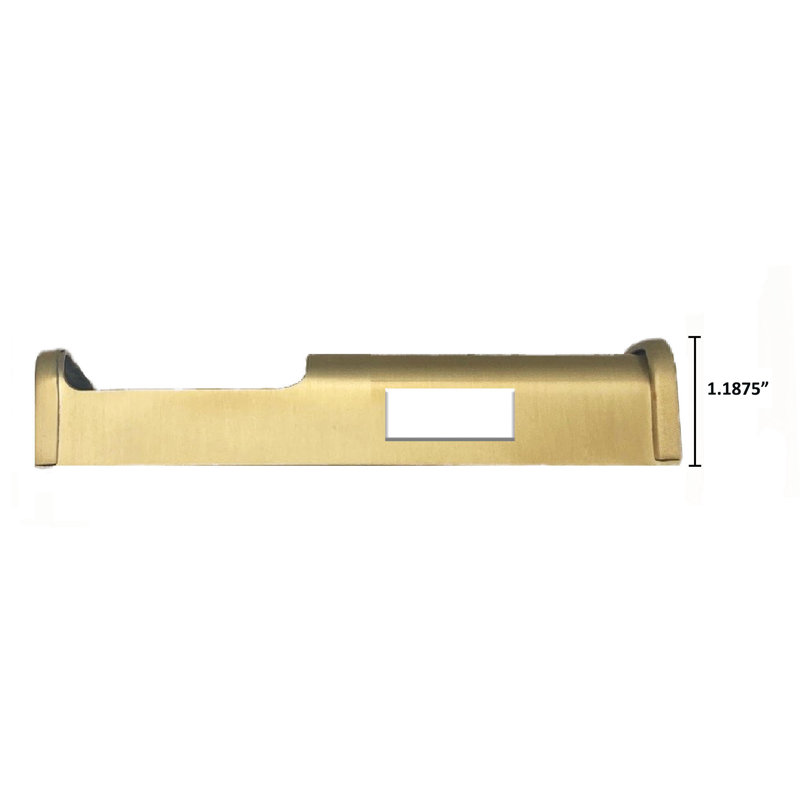 Housse de bienvenue pour sonnette vidéo (Ring 3, 3 Plus, 4, Batterie Plus, compatible Batterie Pro), Laiton