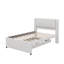 Lit plateforme double avec lit gigogne-107167759