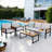 4 - Piece Patio Conversation Set With Cushions-110945671