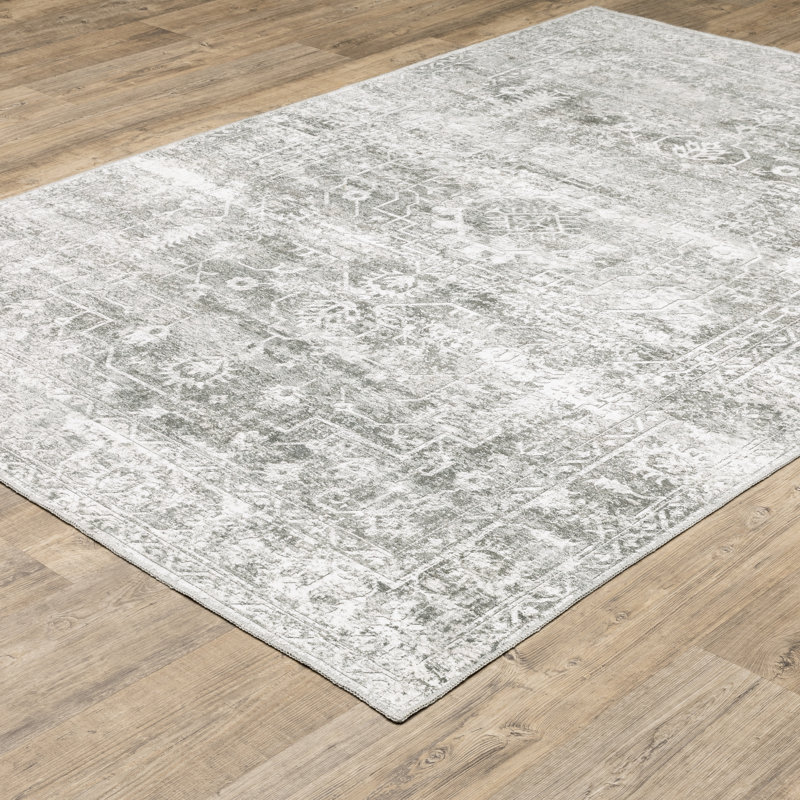 Matranga Machine Washable Area Rug Mat, Rectangle 7'6" x 10'