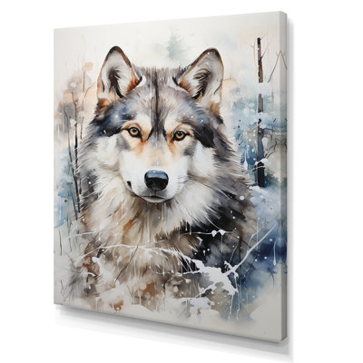 Siberian Dog Serenity II sur impression sur toile