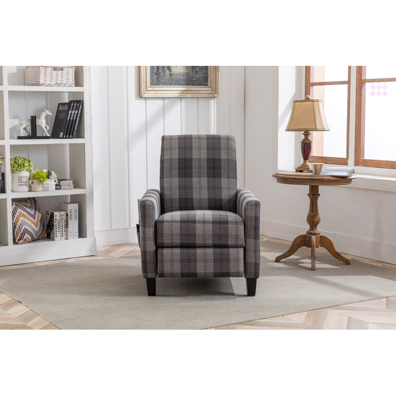 Chaise inclinable avec dossier réglable Sydeny, Mélange de gris