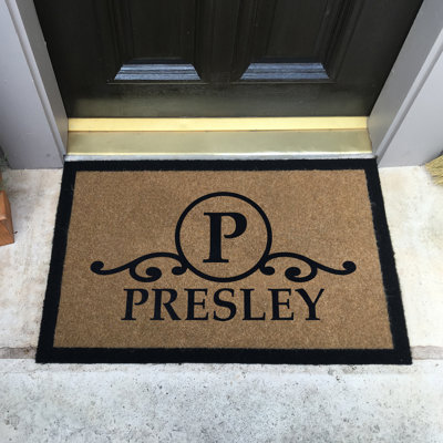 Tapis d'extérieur personnalisé antidérapant toutes saisons