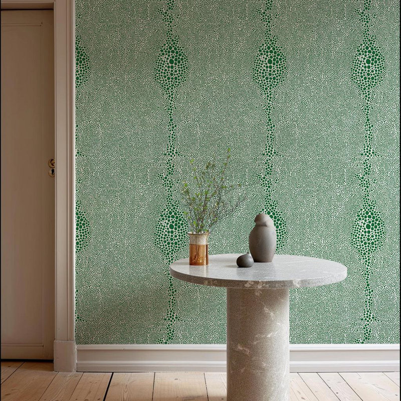 Mrs Paranjape Papers Shagreen 10' L x 24" W Wallpaper Roll, Truly Taupe Reverse, Faux Grasscloth