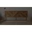 Sierra Solid Wood Bed Frame with Adjustable Headboard / Handcrafted Platform Bed-1020736583-1020696902