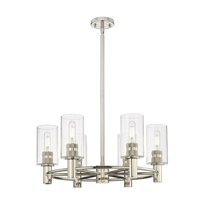 Lustre suspendu 6 lumières Crown Point