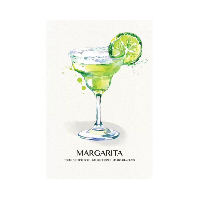 Margarita by Susan Jill - Wrapped Canvas Painting, 66.04 cm H x 45.72 cm W x 1.91 cm D