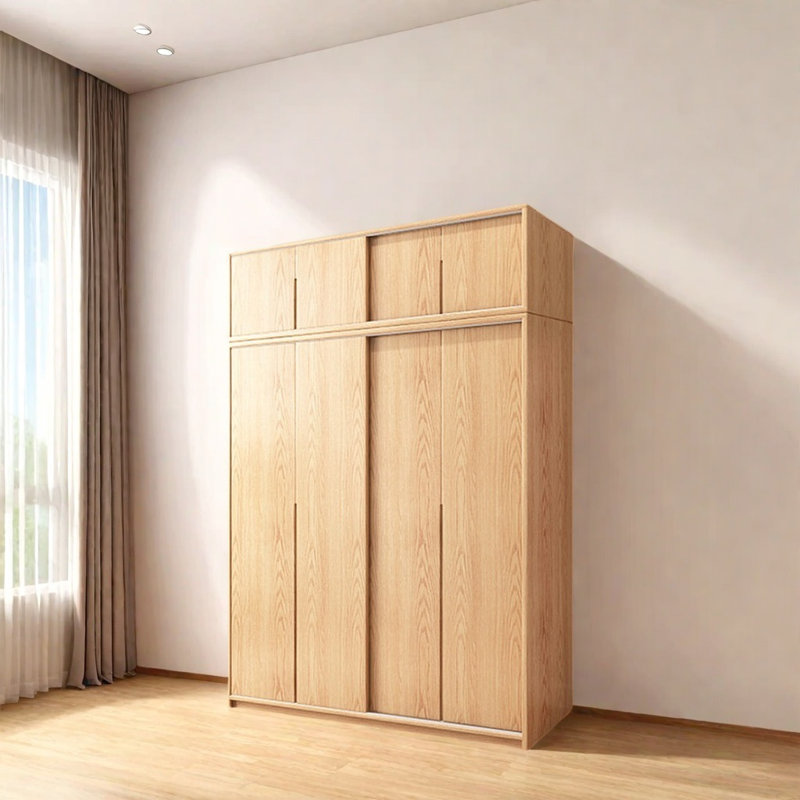 Garde-robe classique simple, H 98,43 po x l 55,12 po x P 23,62 po