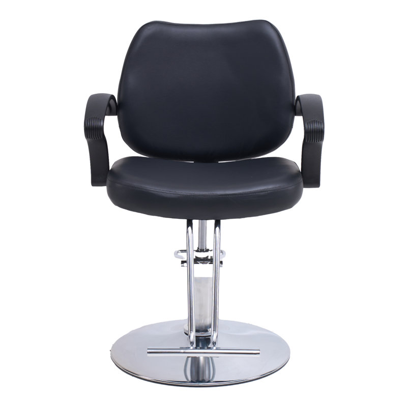 Fauteuil de coiffeur réglable hydraulique avec base robuste