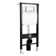 Vermont Concealed In-Wall Toilet Tank Carrier System 0.8/1.6 GPF Dual Flush with Flush Plate