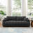 Perona 90'' Luxury Modern Tufted Boucle Sofa-1577112537