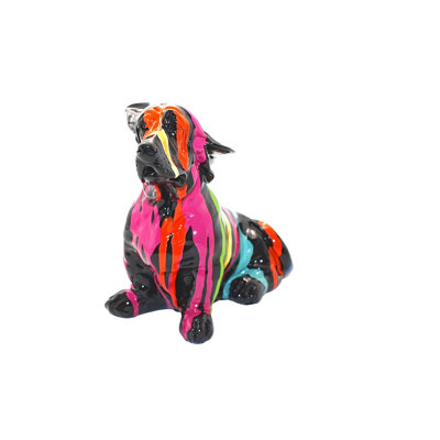 Lark Manor™ Plus Sitting Graffiti Windy Puppy - 6" Tall
