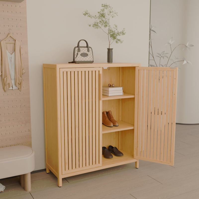Armoire de rangement 42 pouces multi-scène à grande capacité, qui peut être utilisée comme armoire à chaussures