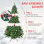 Arbre de Noël artificiel arc-en-ciel vert Rainbow Starlight-139524331