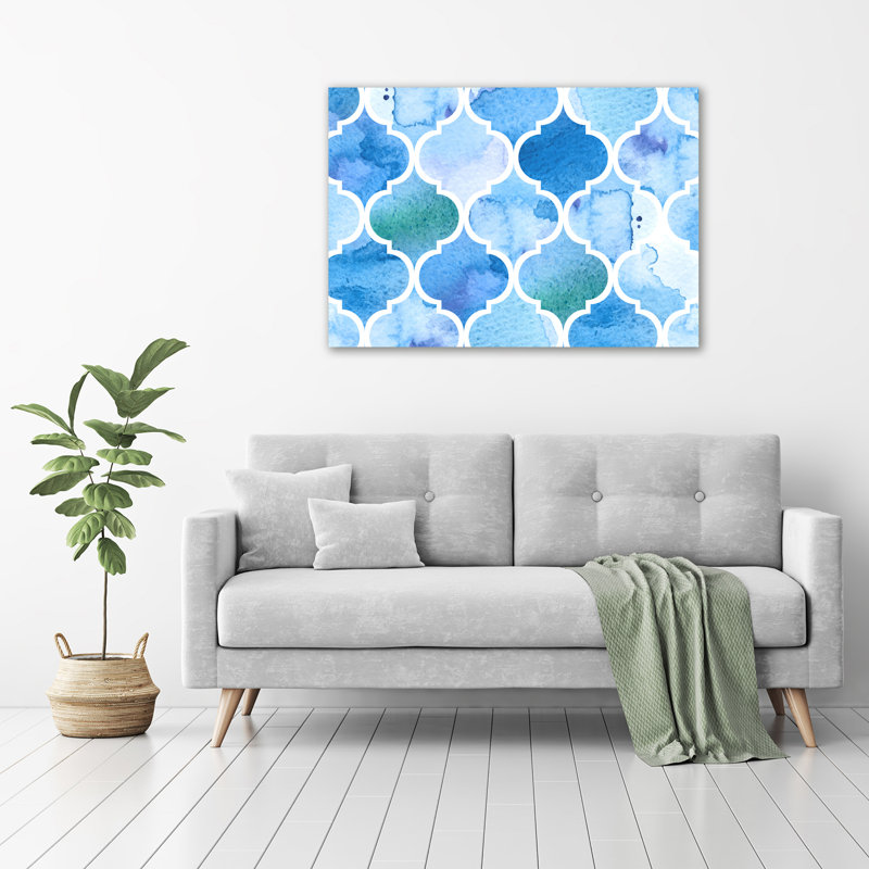 Moroccan Background - Wrapped Canvas Print