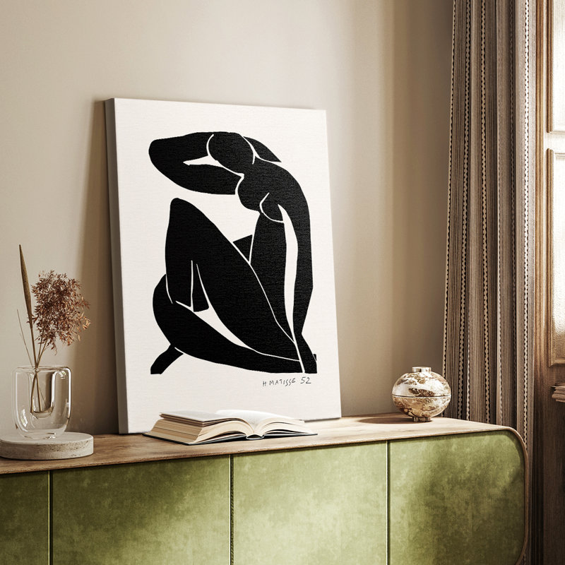 Matisse CCVII, reproduction d'art encadrée Cavas