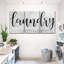 «Minimalist Laundry Sign», reproduction sur toile-103064151
