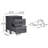 Toolless Assembly Nightstand