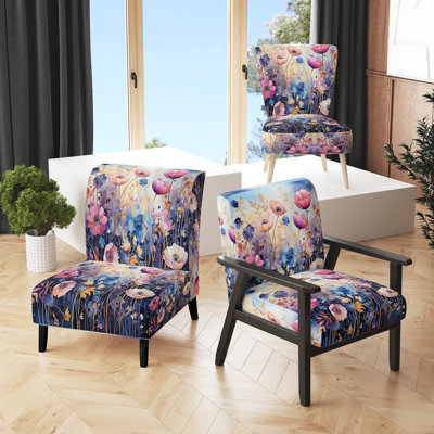 Chaise d'appoint de 27,5 po de largeur