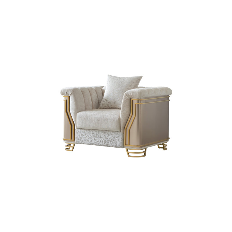 Chaise de château # 8625 en beige