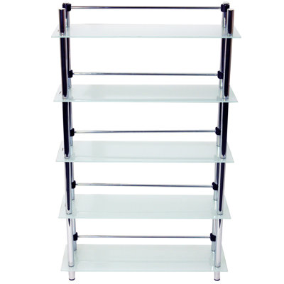 Glass 99.5 cm H Multimedia Storage