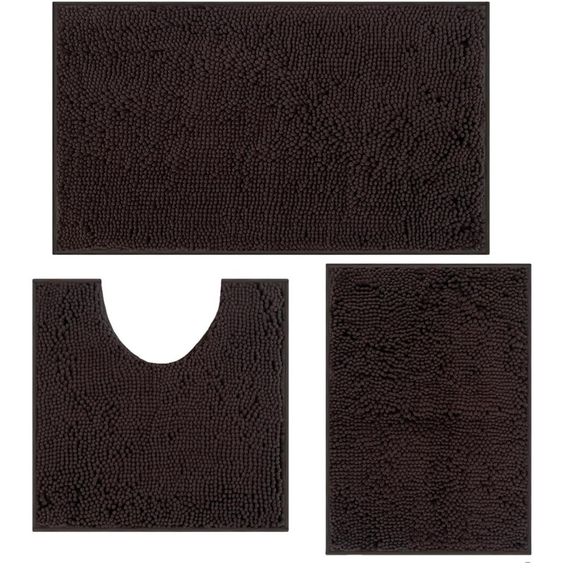 Bath Mat, Dark Brown