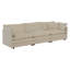 Ensemble de canapés-lits en chenille beige-1562147843-1562147842