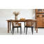 Chaise d'appoint rembourrée en rotin