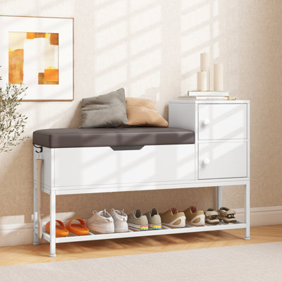7 Pair Shoe Storage Bench