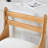 Stylish Farmhouse Upholstered Solid Wood Barstools With Metal Stirrups, Low Barstools With Cutout Solid Wood Backs Set Of 2-1293900877