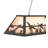 48" Long Ducks In Flight Oblong Pendant