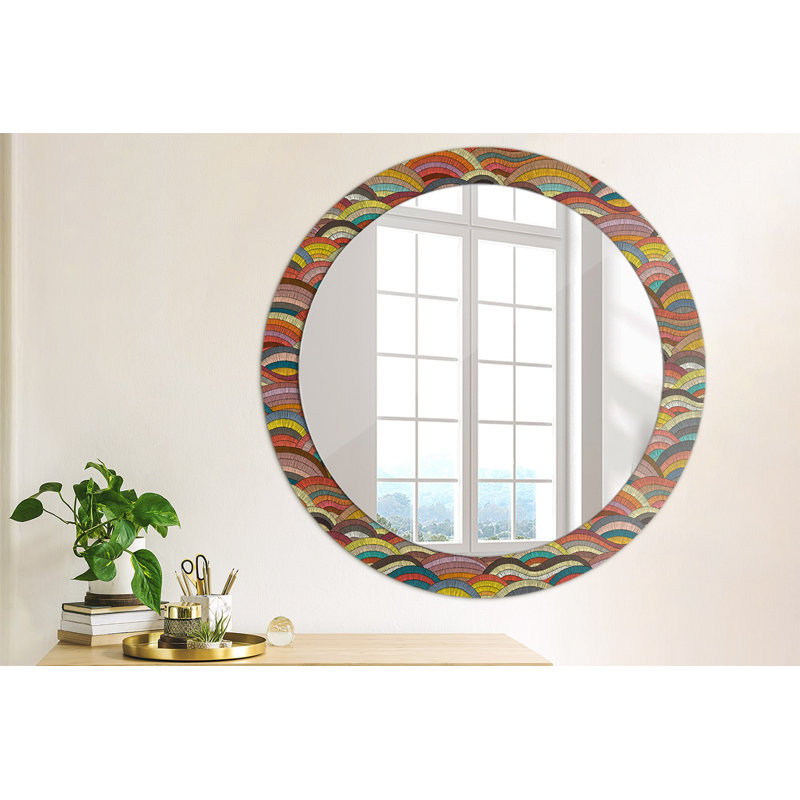 Huldar Glass Flat Wall Mirror