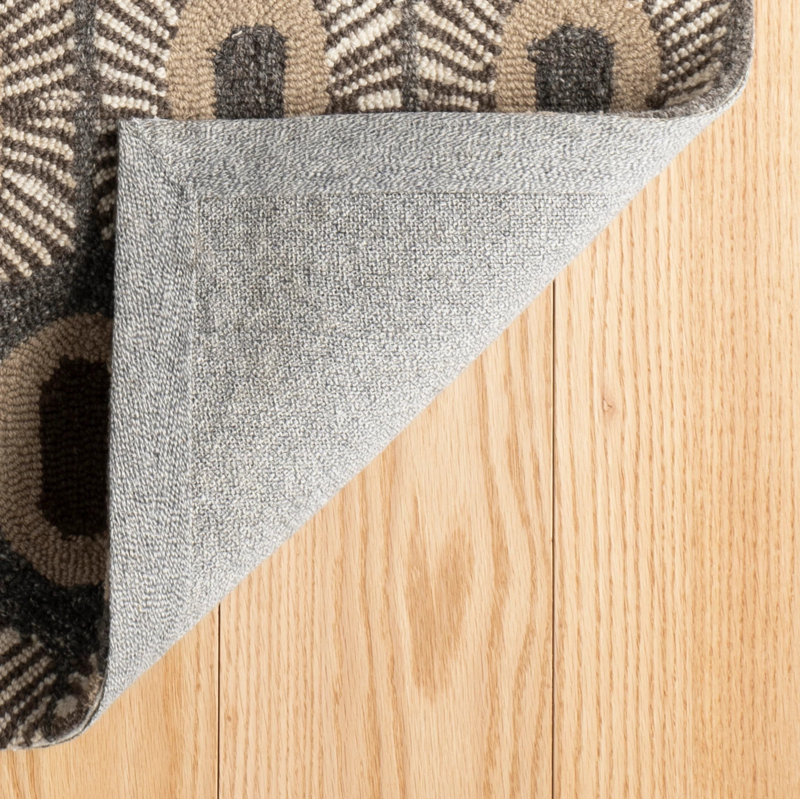 Stowe Hand Micro Hooked Wool Rug, Rectangle 4' x 6'