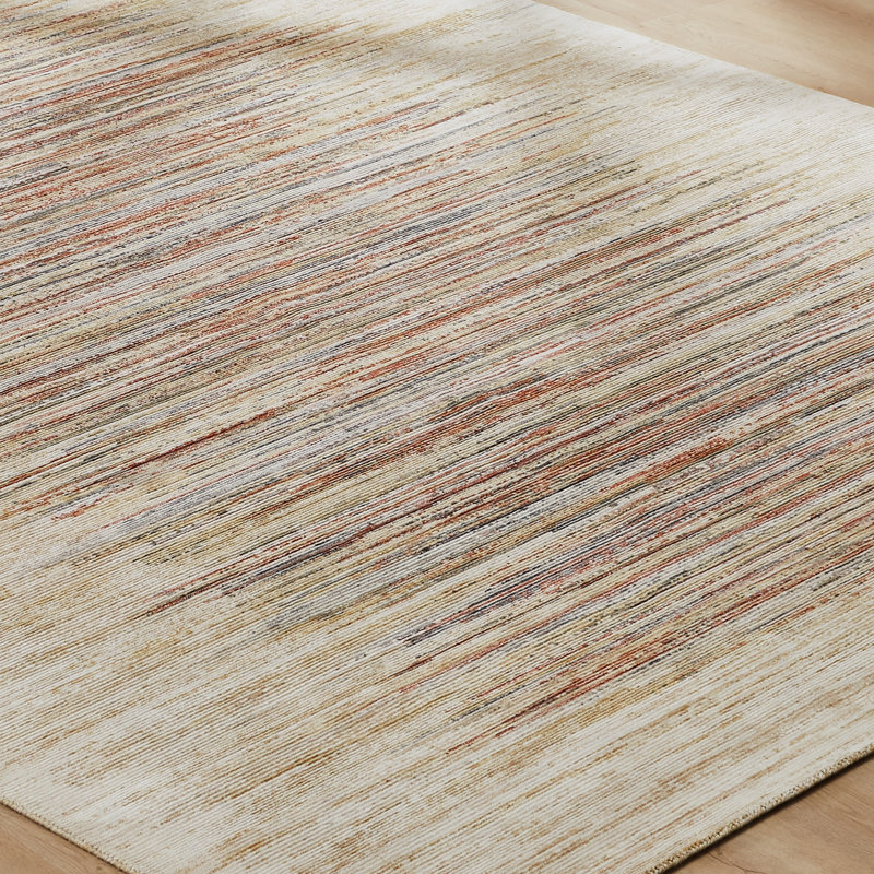 Josimar Wool Striped Area Rug, Rectangle 12' x 15'