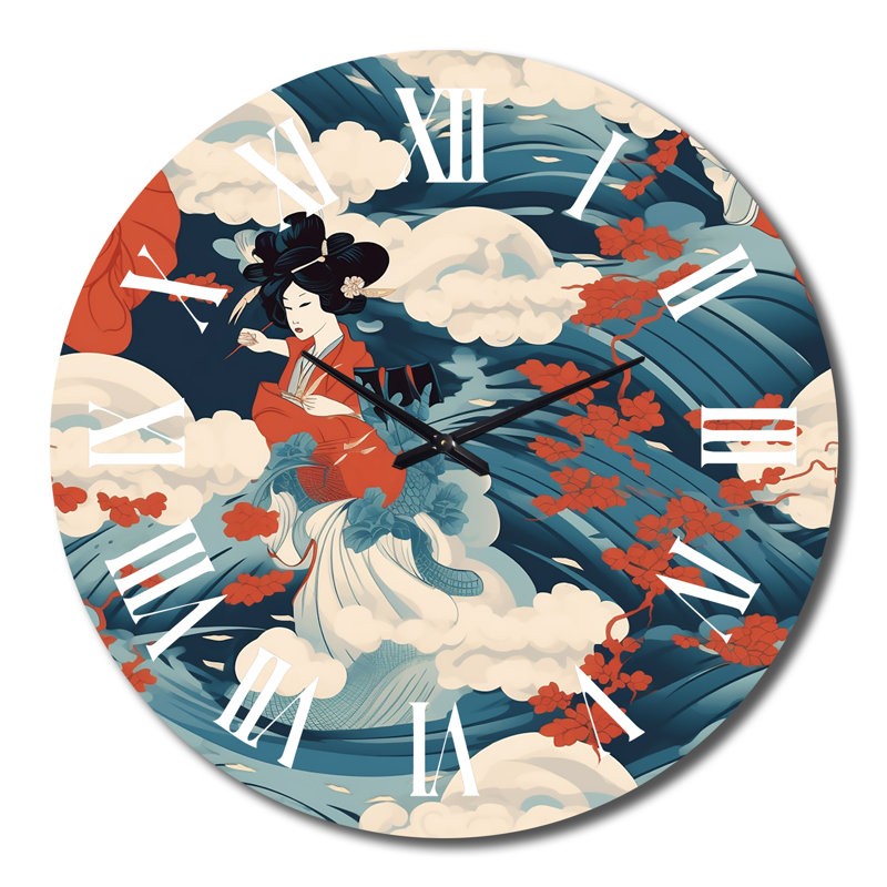 Horloge murale Ukiyo, Très grand
