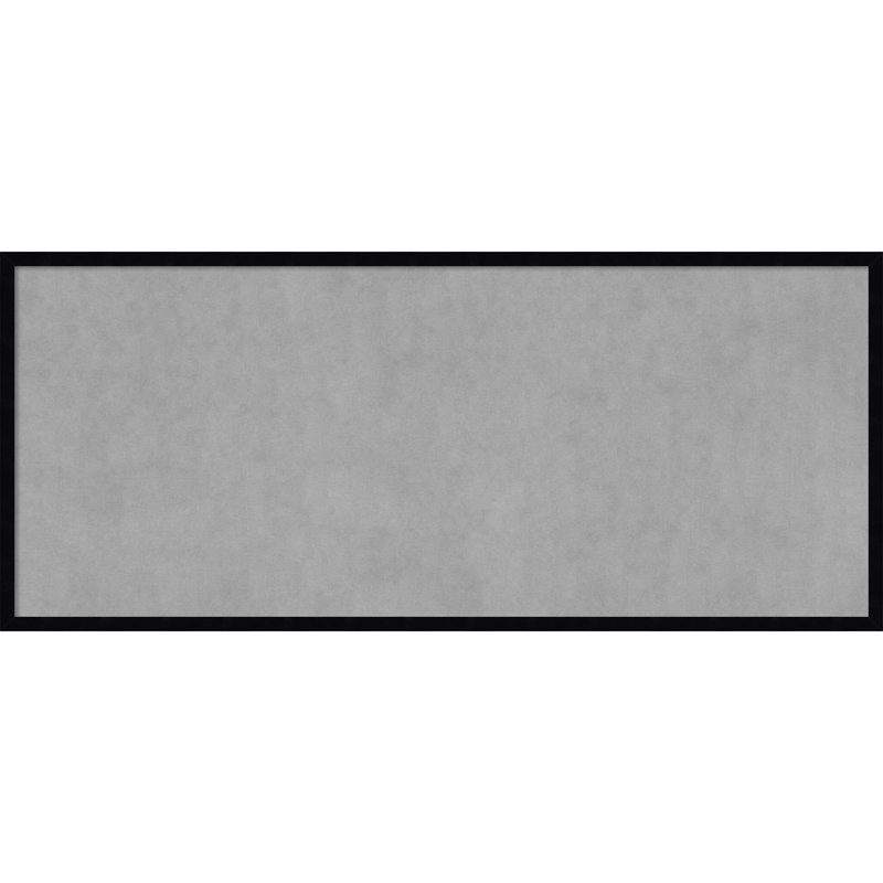 Tableau magnétique noir Svelte, H 21 po x l 49 po