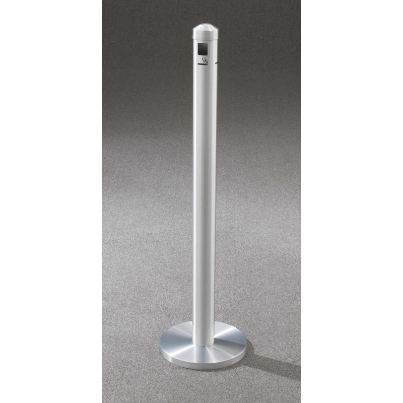Poteau sur pied Valuemax Series, Aluminium satiné
