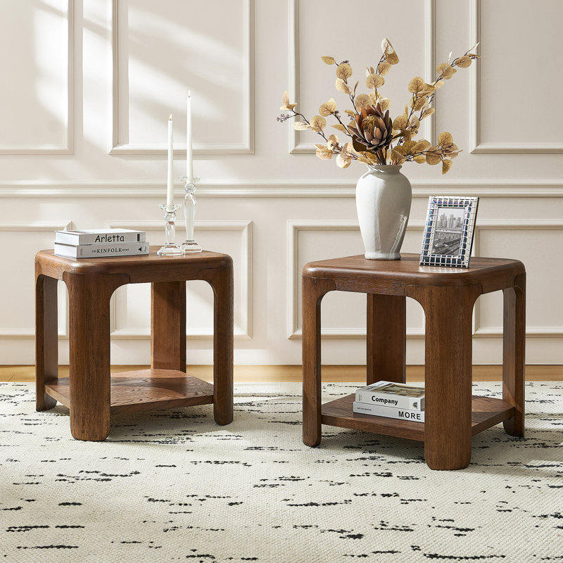 Table de bout Waynesville Dimarco, Noyer