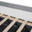 Lit de jour simple rembourré avec tête de lit en forme d'ours, système hydraulique et clôture en filet respirant-1221162744