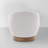 Modern Swivel Barrel Chairs With Wood Base-1809379784