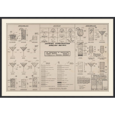 Cocktail Chart 1 Print