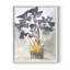 Oxalis dans un vase II, reproduction encadrée - bois massif-98646146-98646167