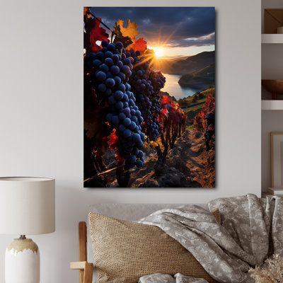Scenic Vivid Vineyard I - Farmhouse Wall Decor