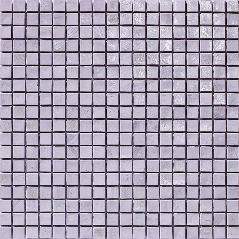 Amethyst 2 5/8" x 5/8" Glass Mosaic