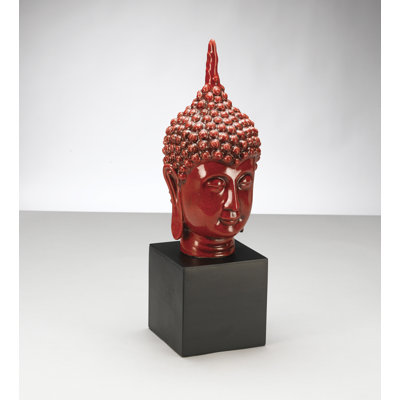 Tête de Bouddha sur pied