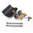 SUMERAIN Double Knob Handle Deck Mounted Waterfall Roman Tub Faucet, with High Flow and Brass Rough-in Valve-64378441
