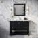 Manchester 48" Freestanding Shaker-Style Single Sink Bathroom Vanity Set with Mirror